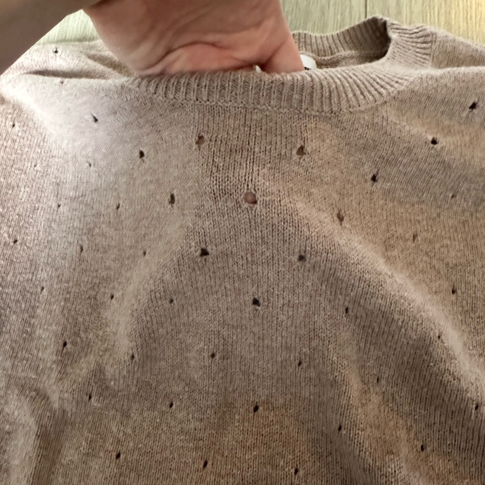 GAP Taupe Knit Sweater - Picture 3 of 3
